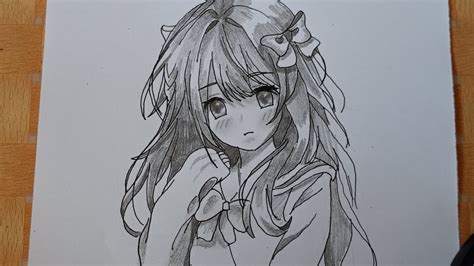 How to do shadding on Anime Character girl || Shading tutorial pencill ... - muktibox.com