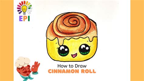 HOW TO DRAW A CINNAMON ROLL EASY PAINTING IDEA YouTube