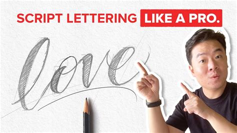 How to draw script lettering - muktibox.com