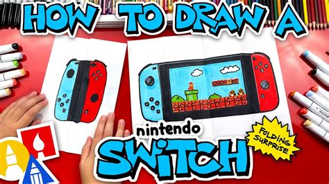 HOW TO Draw a NINTENDO SWITCH! YouTube
