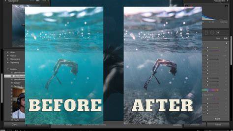 How to Edit Underwater Photos | Basic Lightroom Colourgrading - raincitystudios.com