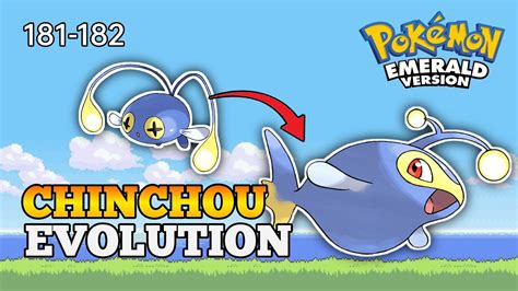 HOW TO Evolve Chinchou into Lanturn in Pokémon …