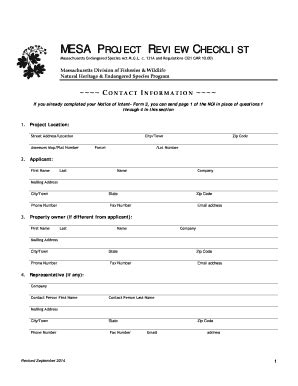 How to file for a MESA project review - Mass.gov - wintechmobiles.com