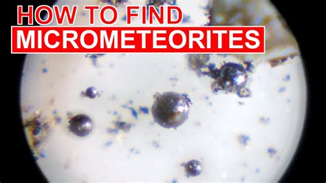 How to Find Micrometeorites on Your Roof - wintechmobiles.com