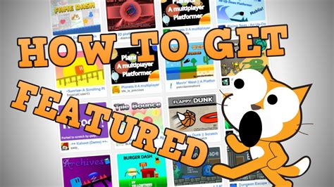 HOW TO GET FEATURED ON SCRATCH WITH A SIMPLE PLATFORMER!!! YouTube