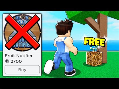 HOW TO GET FRUIT WITHOUT THE NOTIFIER GAMEPASS! *FREE* Roblox Blox Fruits (2025)