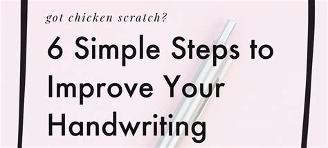 How to improve your handwriting in 8 simple steps - muktibox.com