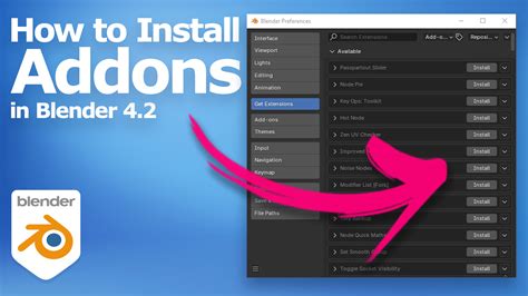 How to install and enable Blender Addons - muktibox.com