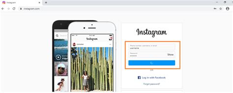 How to locate the username and password field within Instagram login ... - muktibox.com