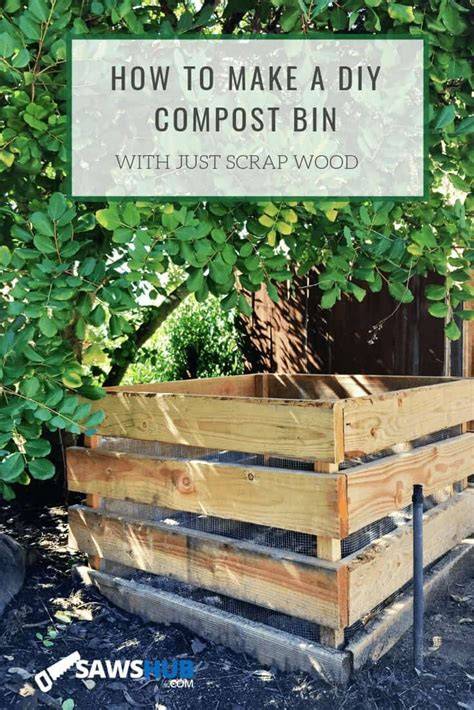 How to Make a DIY Compost Bin from Scrap Wood - raincitystudios.com