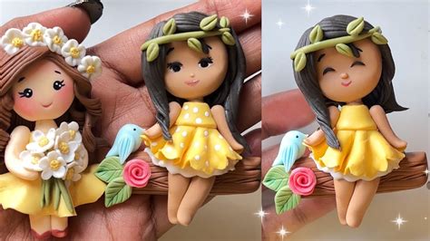 How to make a doll step by step | Cold Porcelain Clay | Clay Craft Idea ... - muktibox.com