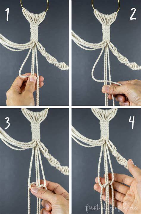 How to Make a Macrame Plant Hanger - Macrame for Beginners - raincitystudios.com