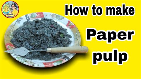 How to Make a Paper Pulp Statue - muktibox.com