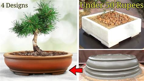 How to make bonsai pots with SIMPLE TOOLS - muktibox.com
