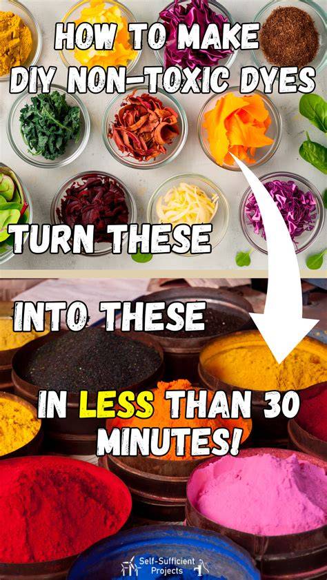 How to Make Colorful Dyes from Your Own Garden - raincitystudios.com