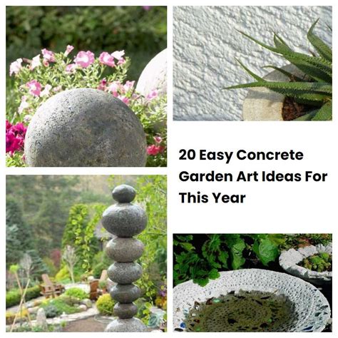 How to Make Concrete Yard Art: Easy Tips for Creative and Durable ... - muktibox.com