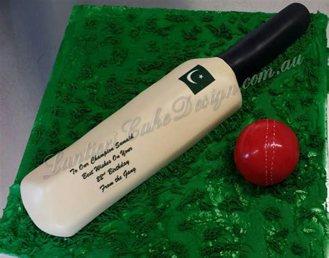 HOW TO MAKE Cricket Bat Cake Birthday Cake - YouTube