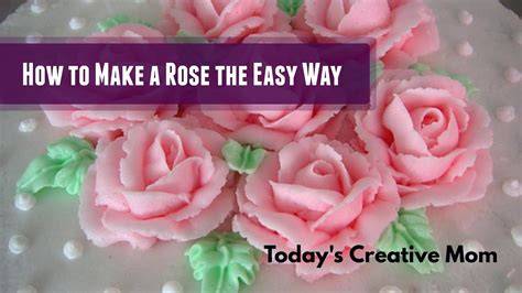 How to Make Easy Frosting Roses (Video) - Natasha's Kitchen - raincitystudios.com
