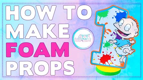 How To Make Foam Character Props | DIY - Paper Crafts - muktibox.com