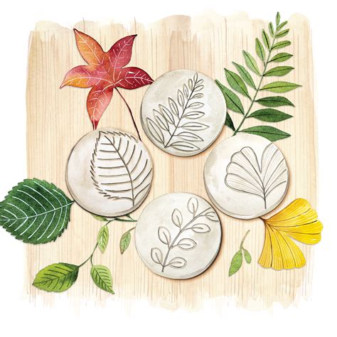 How to make leaf-pressed coasters - muktibox.com