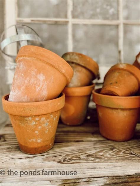 How To Make NEW Pots Look Vintage - The Ponds … - muktibox.com