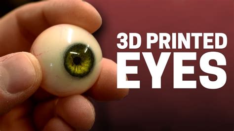 How to Make Realistic Eyes Using 3D Printing for Animatronic Eye ... - muktibox.com