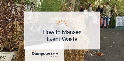How to Manage Festival or Event Waste - raincitystudios.com