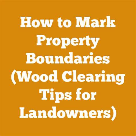 How To Mark Property Boundaries (Wood Clearing … - raincitystudios.com