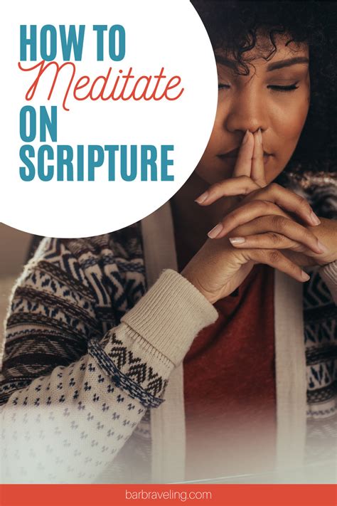 HOW TO MEDITATE on the Word of God Christian Scripture