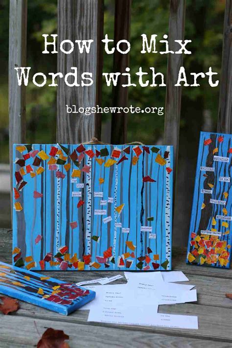 How to Mix Words with Art - Blog, She Wrote - muktibox.com