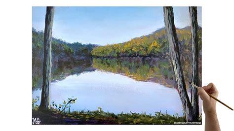 How To Paint Lake Water With Acrylics - muktibox.com