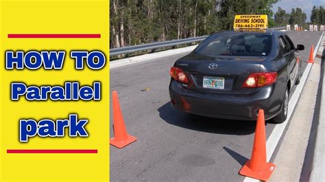 HOW TO PARALLEL PARK/PASS DRIVING TEST/AUTO TIPS YouTube
