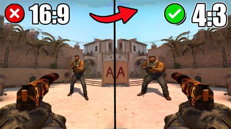 HOW TO PLAY CSGO IN 4:3 STRETCHED RESOLUTION - YouTube