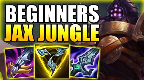 HOW TO PLAY JAX JUNGLE & CARRY LOW ELO + Best JAX Build/Runes Jax