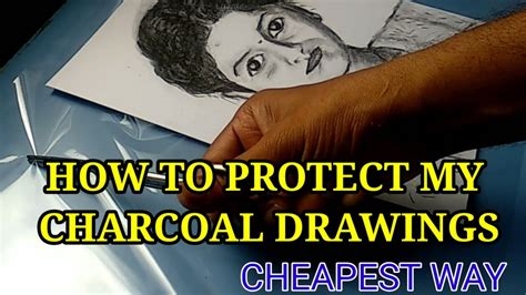 How To Protect Charcoal Drawings Without Fixative - muktibox.com