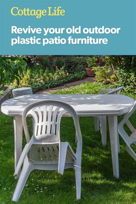 How To Refurbish Old Plastic Patio Furniture - muktibox.com