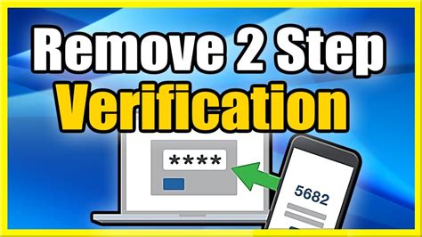 HOW TO REMOVE 2-STep VERIFICATION FROM …