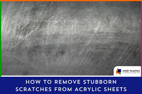 How To Remove Scratches From Acrylic Plastic - muktibox.com
