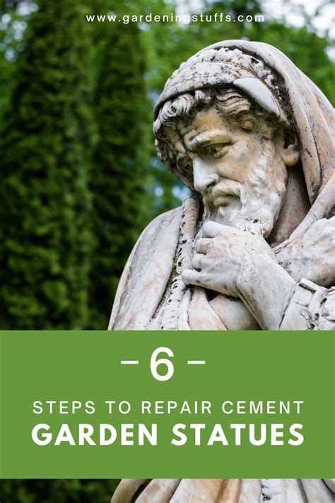 How to Repair Cement Garden Statues - muktibox.com
