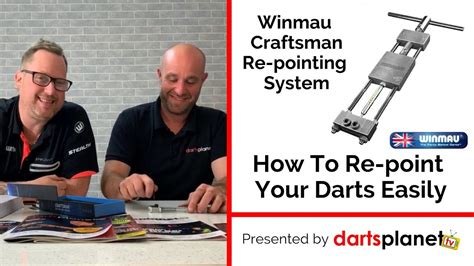 HOW TO REPOINT YOUR DARTS EASILY - WINMAU CRAFTSMAN RE ... - YouTube