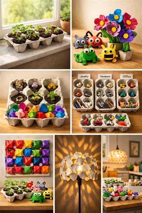 How to Repurpose Egg Cartons: Creative Ideas for a … - raincitystudios.com
