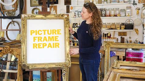 How to restore a gilt picture frame. - muktibox.com