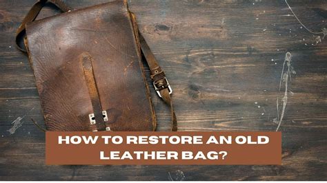 How to Restore a Leather Bag at Home | DIY Peeled Leather Bag ... - muktibox.com