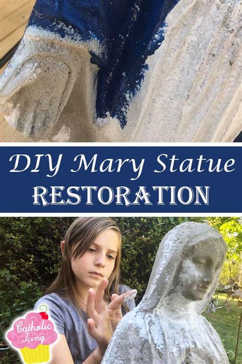How To Restore A Virgin Mary Statue - lets - muktibox.com