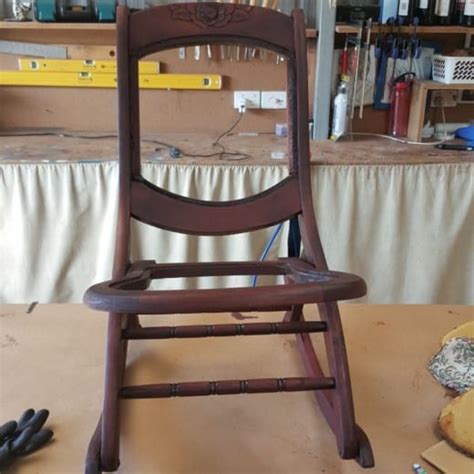 How To Restore An Old Rocking Chair - Wilker Do's - muktibox.com