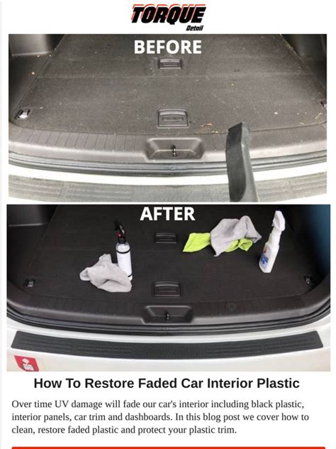 How To Restore Faded Car Interior Plastic - Interior … - muktibox.com