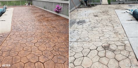 How to Restore Faded Stamped Concrete - Direct Colors - muktibox.com