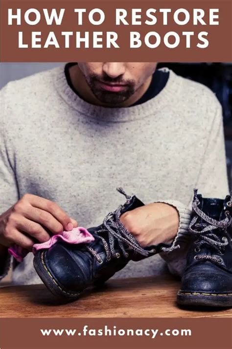 How to Restore Leather Boots: The Ultimate Guide to Reviving Your ... - muktibox.com