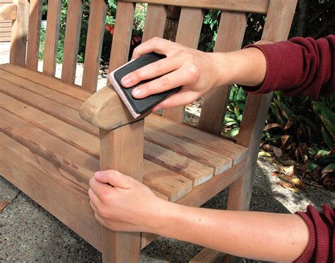 How To Restore Outdoor Wooden Bench - lets … - muktibox.com