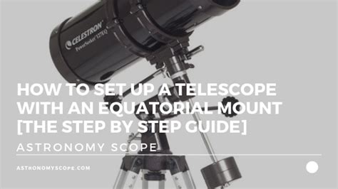 How to Set Up a Telescope | High Point Scientific - wintechmobiles.com